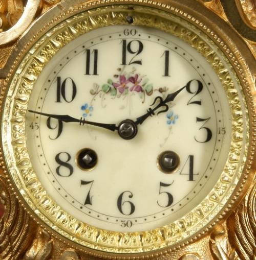 fig 4. **** SOLD **** Antique French Louis XVI Style Clock ~ French - Circa 1880 ~